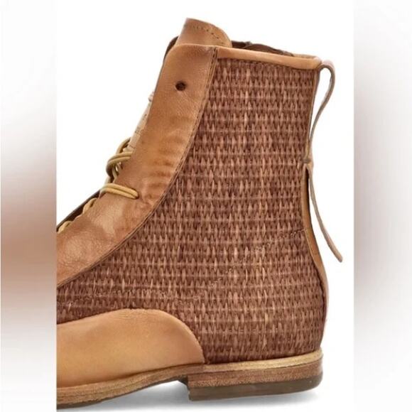 FREE PEOPLE x A.S.98 Prospect Park Lace Up Prairie Boots Leather Sz 41 NEW $330 - Picture 5 of 5